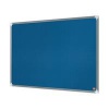 Nobo Premium Plus Felt Notice Board 600 x 450mm Blue 1915187