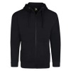 ORN Macaw Zipped Hoodie Unisex Black M 1282.BK.M