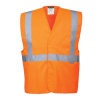Portwest Hi Vis Band and Brace Vest S/M Orange (Pack of 10)