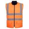 Portwest Hi Vis Reversible Bodywarmer S Orange