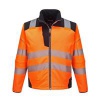 Portwest PW3 Hi Vis Softshell 3L 3XL Orange/Blk