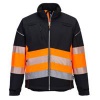Portwest PW3 Hi Vis Class 1 Softshell 3L 2XL Blk/Orange