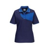 Portwest Pw2 Womens Polo Shirt Short Sleeve Navy/Royal XL PW219NRRXL