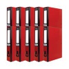 Pukka Brights Box File Foolscap Red (10 Pack) BR-7774