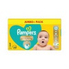Pampers Premium Protection Nappies New Baby Size 1 Jumbo (Pack of 80) C003520