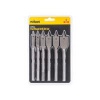 Rolson 6 Piece Flat Wood Drill Bit Set Pack of 20 48523