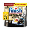 Finish Ultimate Plus All In 1 Lemon Sparkle 79 Tabs