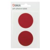 Blick Company Seal 50mm Diameter Red 8 Per Dispenser (160 Pack) RS014652