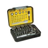 Stanley 39 Piece Drive Bits/Magnetic Bit Holder/Lock-Ring 1-13-906