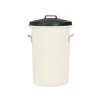 Heavy Duty Coloured Dustbin 85 Litre White 311967