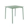 Lark Square Slatted Table Aluminium Fair Green 1043450ND