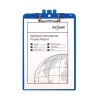 Snopake Clipboard with Pen Holder A4 Blue 15886