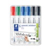 Staedtler Lumocolor 351 Drywipe Marker Assorted (Pack of 6) 351 WP6