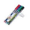 Staedtler Lumocolour Non-Permanent Fine Assorted (Pack of 4) 316-WP4