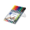 Staedtler Lumocolour Non-Permanent Medium Assorted (Pack of 8) 315-WP8