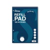Silvine Ruled 5mm Square Headbound Refill Pad 160 Pages A4 (6 Pack) A4RPX
