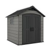 Keter Premier Shed 7.5x7ft Grey KET249198