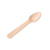 Economy Disposable Birch Wood Teaspoon 11cm (Pack of 100) F90223-0