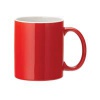 Utopia Pure White Straight Sided Mug 12oz Red (Pack of 12) E90039-00-B01012