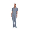 Cherokee Unisex Scrub Top Grey 4XL CH4700/GREY/4XL
